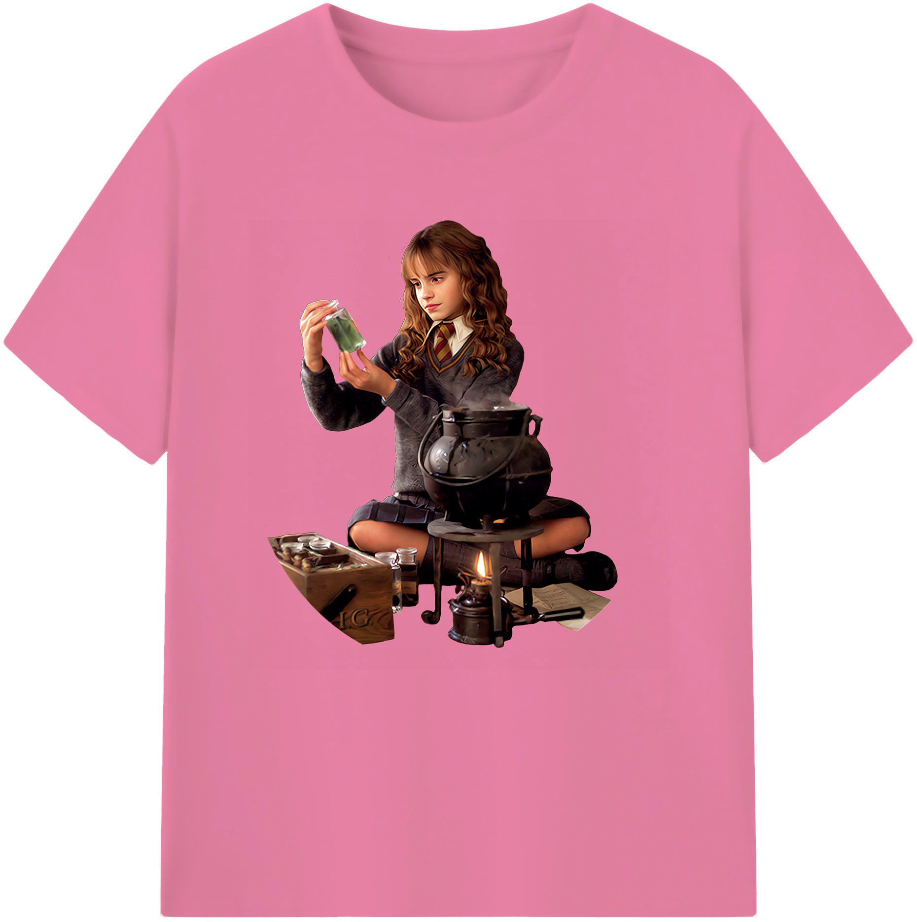 （画像用） Harry Potter ハリー・ポッターシリーズ 綿100％半袖Tシャツ（フロントプリント）